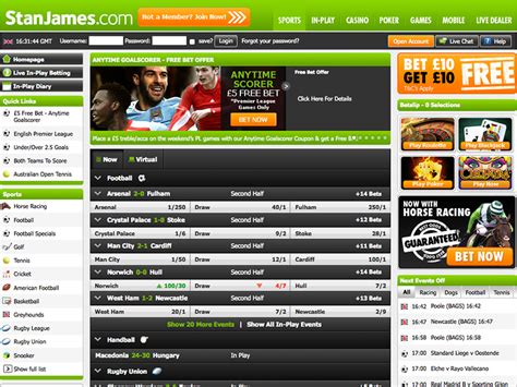 Stan James Bookmaker Review, Odds and Free Bets.